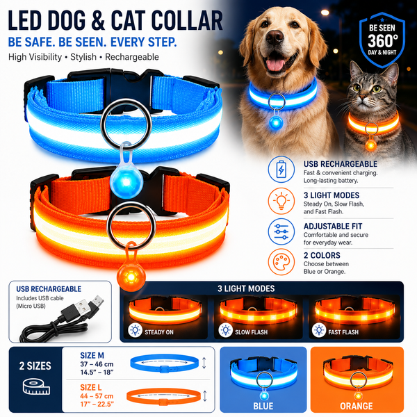 LumiPaw™ LED Collar